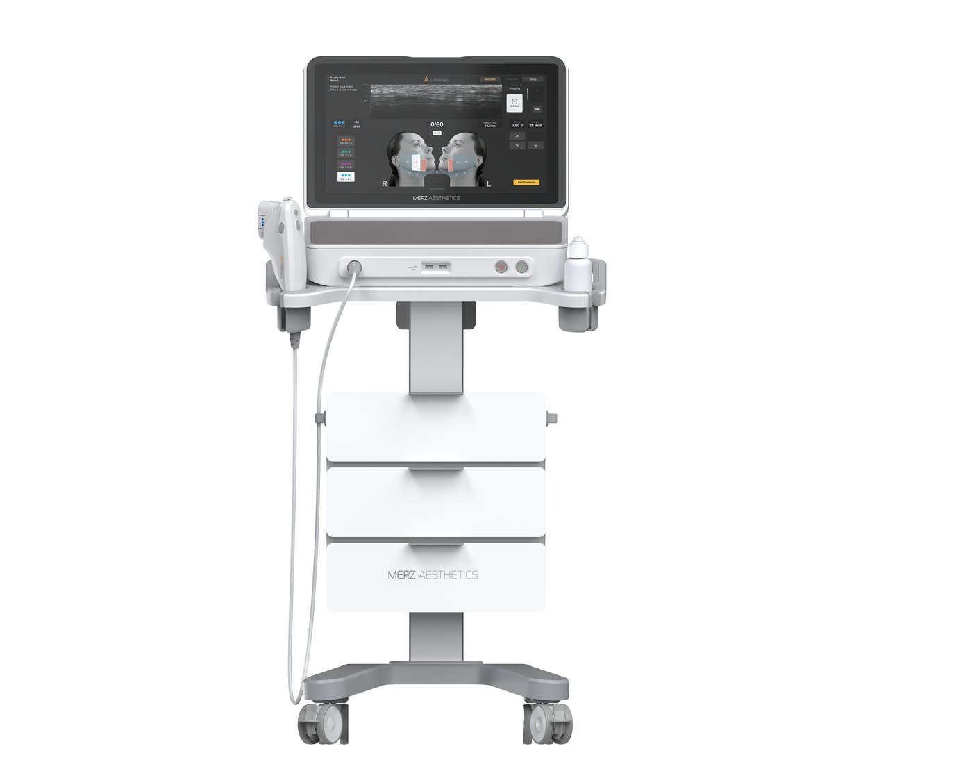 Ultherapy PRIME micro-focused ultrasound system, front view